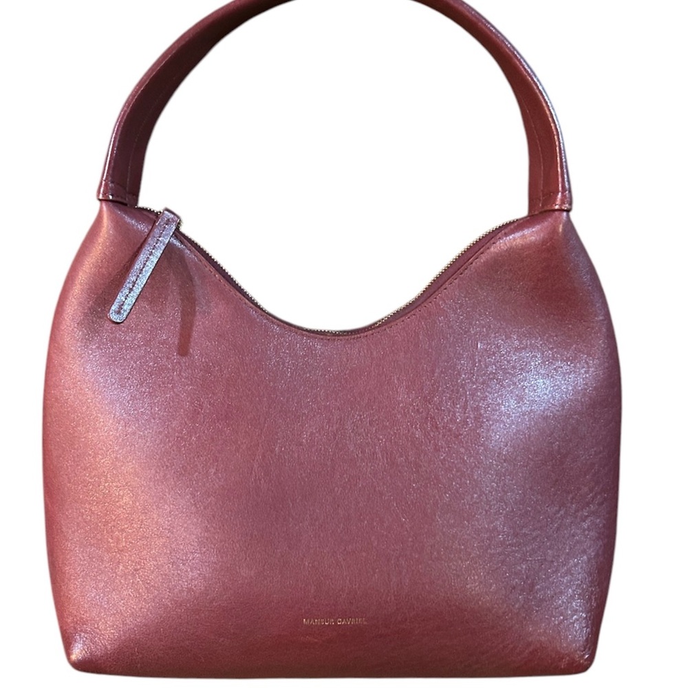 Mansur Gavriel Authentic Candy Hobo Shoulder Bag Leather Pomegranate